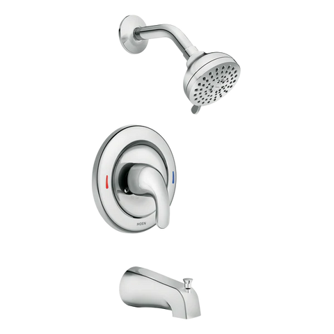 Tub and Shower Faucet - 1 Handle Style Moen