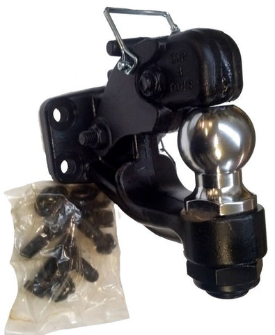 Pintle Combination Hitch, 2-5/16" Ball, 12,000 / 16,000 / 3,000 LB