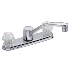 Kitchen Faucet 2 Handle -Brass Underbody