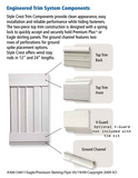 Vinyl Skirting Trim Kit - White
