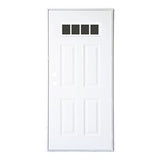 Outswing Entry Door with 4 Lite Window