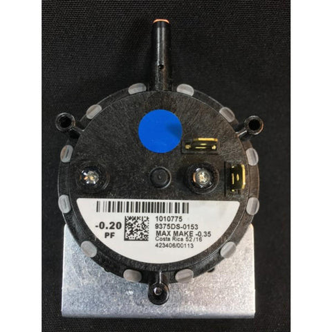 Pressure Switch, 1010775R, -.20"WC