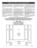 Wall Surround, Adjusts from 48"-61" x 30"-34" x 59", Plastic