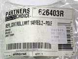 DPDT Limit Switch - L140 Spade, Double Pole Double Throw, Nordyne OEM 626403R