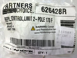 DPDT Limit Switch - L170 Double Pole Double Throw, Nordyne OEM 626428R