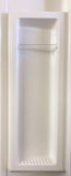 Wall Surround, Adjusts from 48"-61" x 30"-34" x 59", Plastic