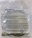Heating Element Restring Coil Kit, DH 500FC, 5 KW, 5/8" OD