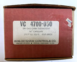 Gas Oven Thermostat, Robertshaw 4700-050, UN